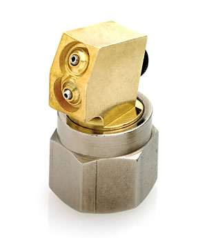 (1x003) Nozzle,2 Ori,90/60dg, .028dia